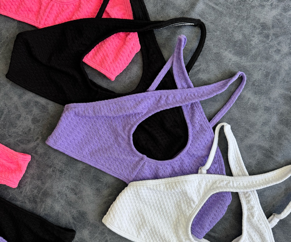 BIKINI CRUZ | Top cruzado + colaless tiro alto | Maui