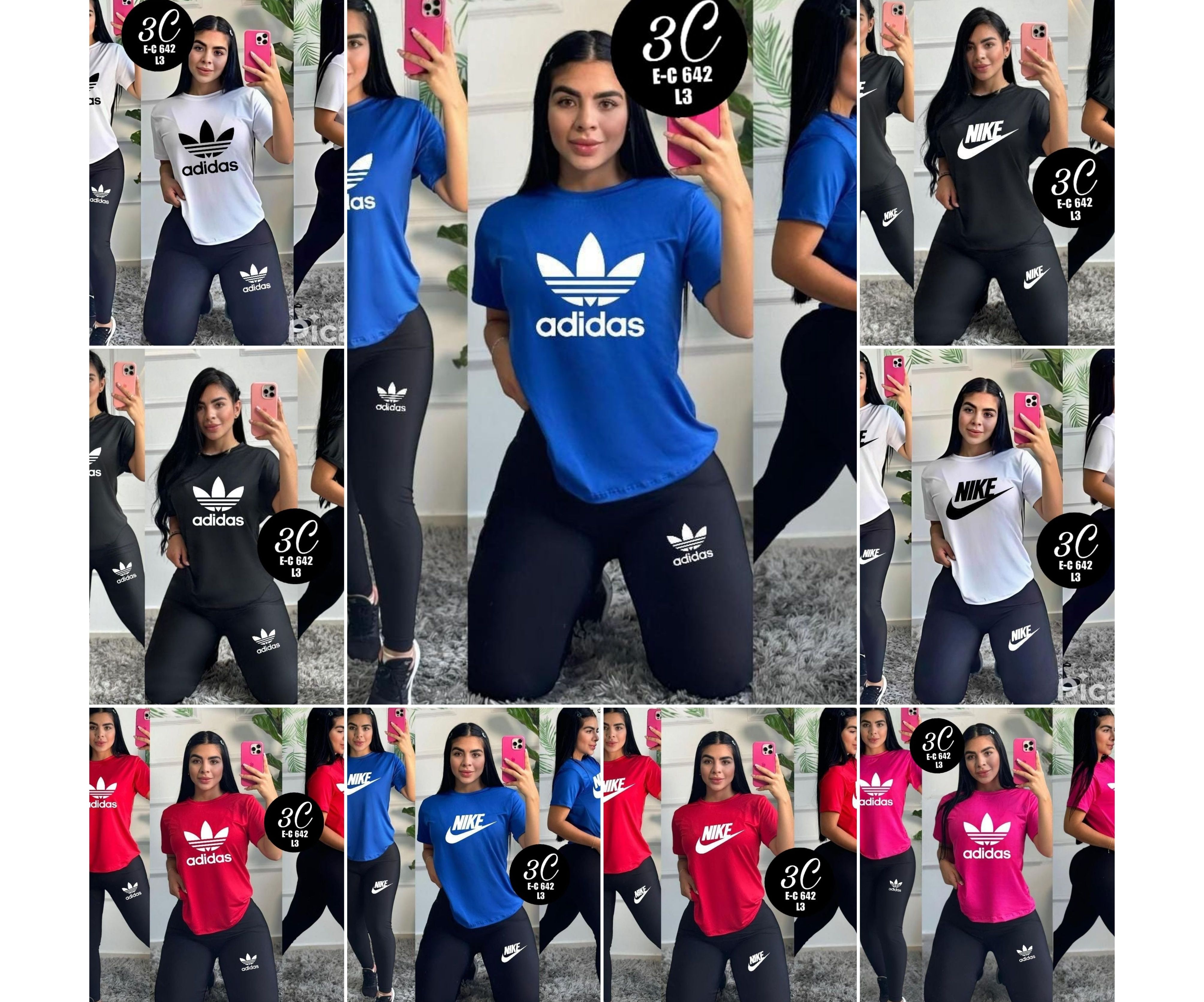 Conjunto Adidas & Nike