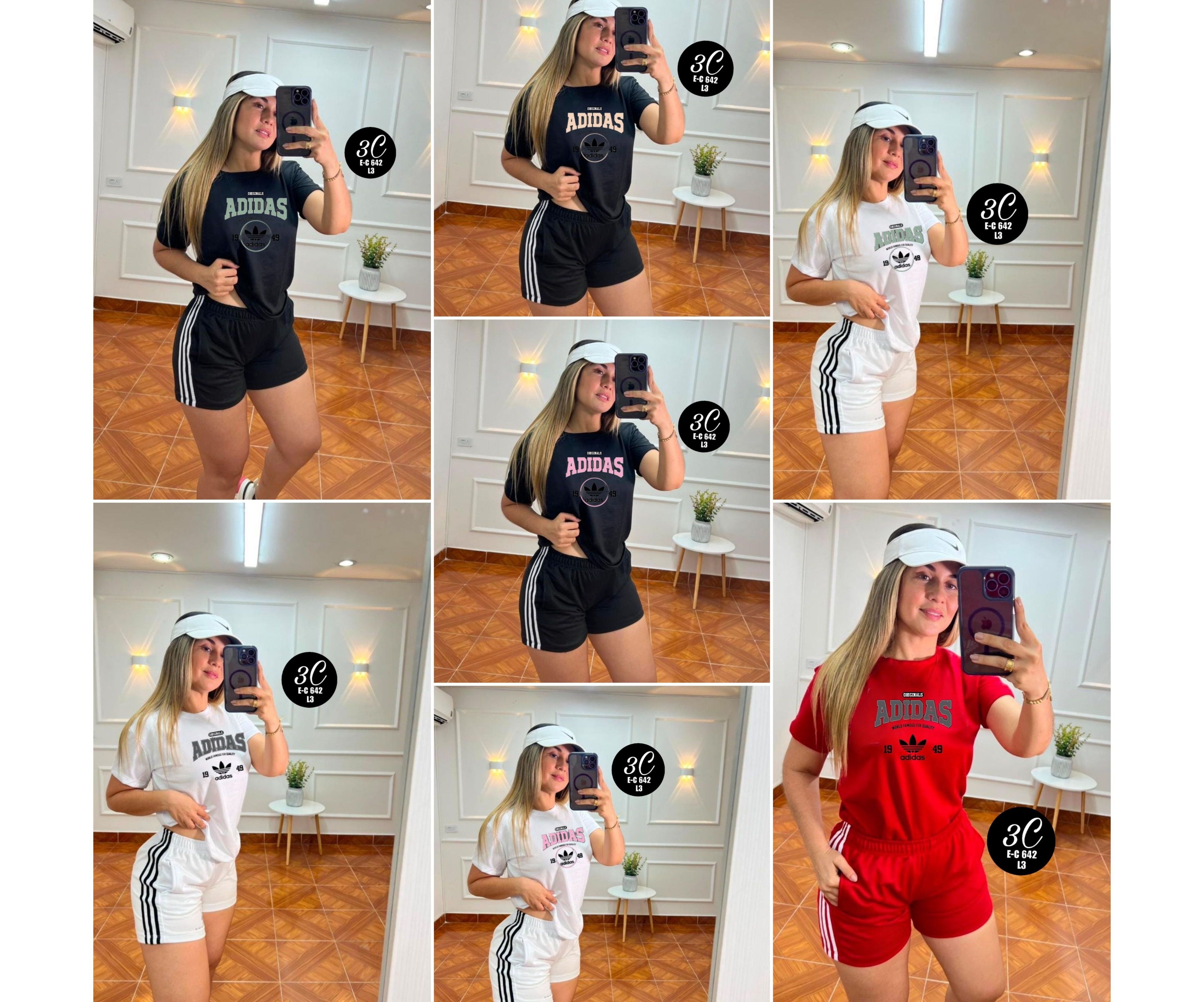 Conjunto Adidas Short