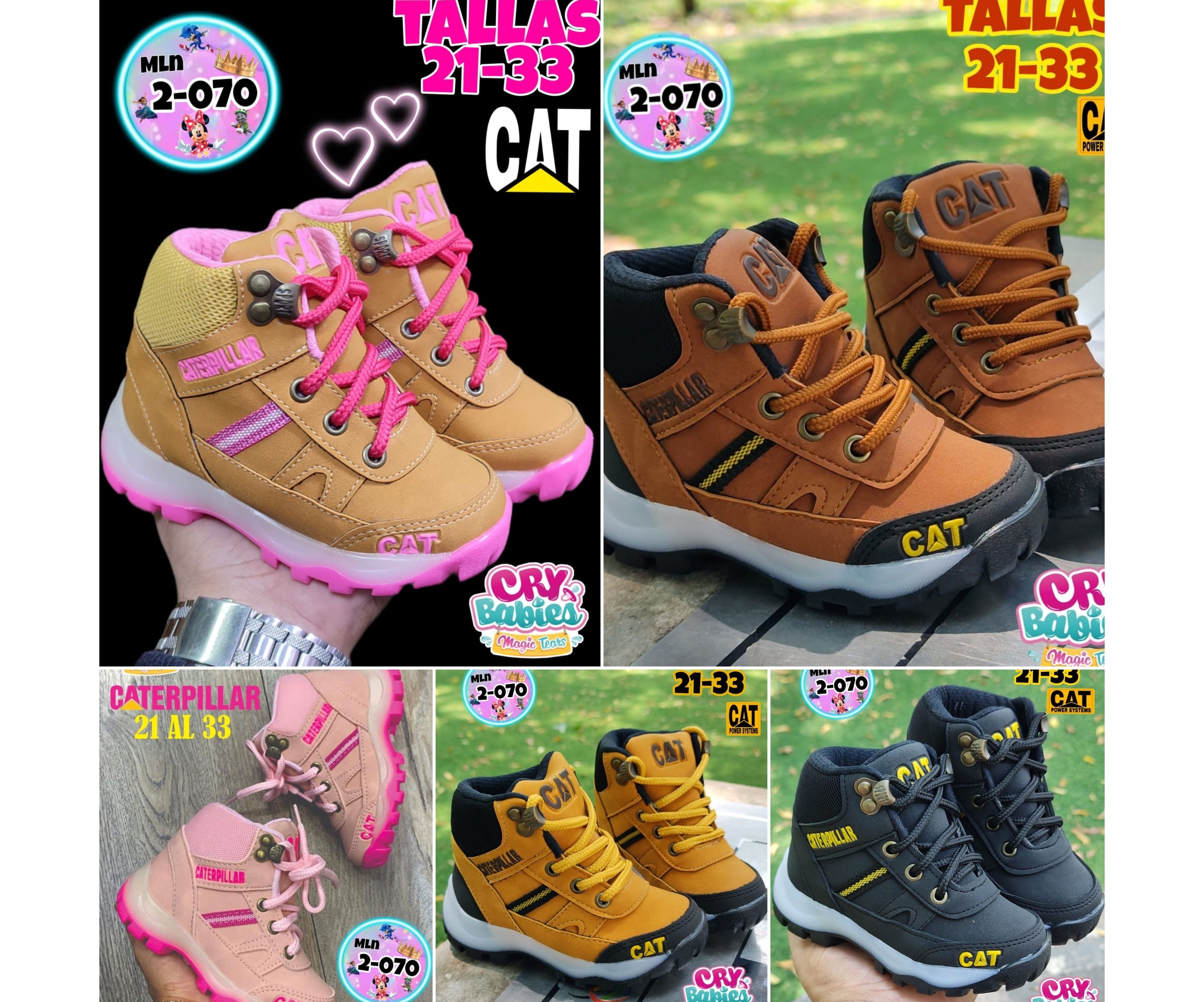 Botas Caterpillar Cosidas