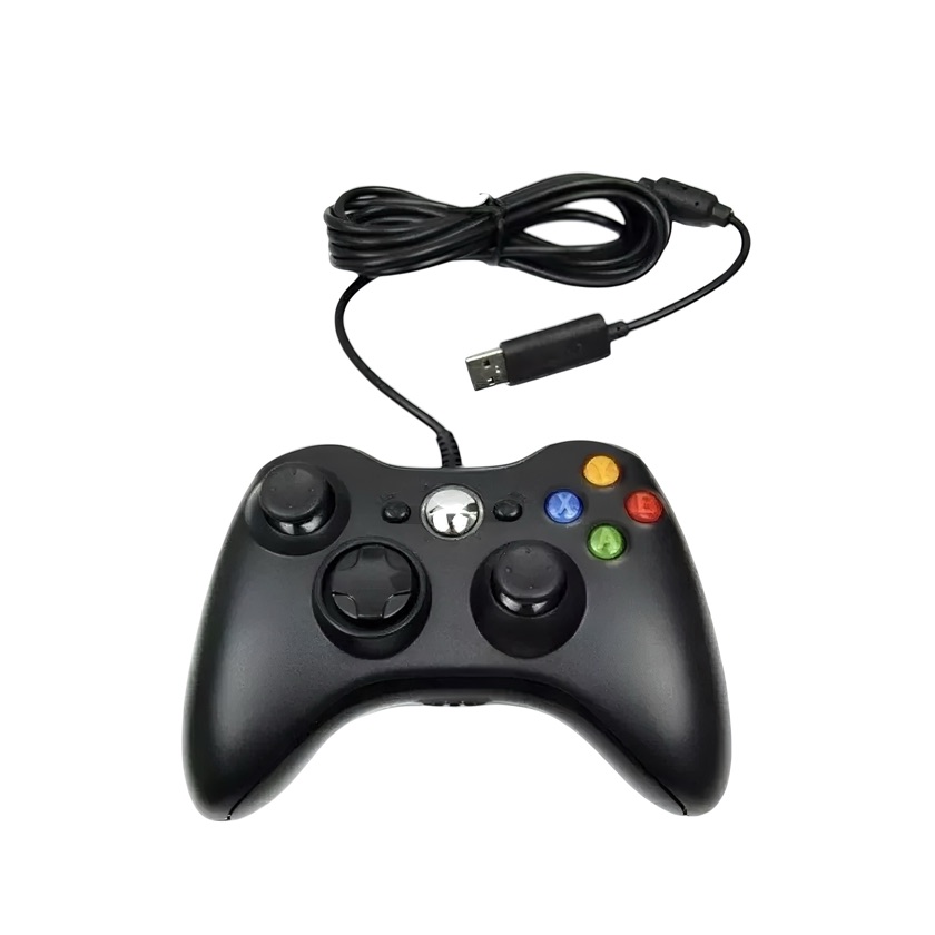 Controle Usb Com Fio Para Xbox 360 Computador Notebook