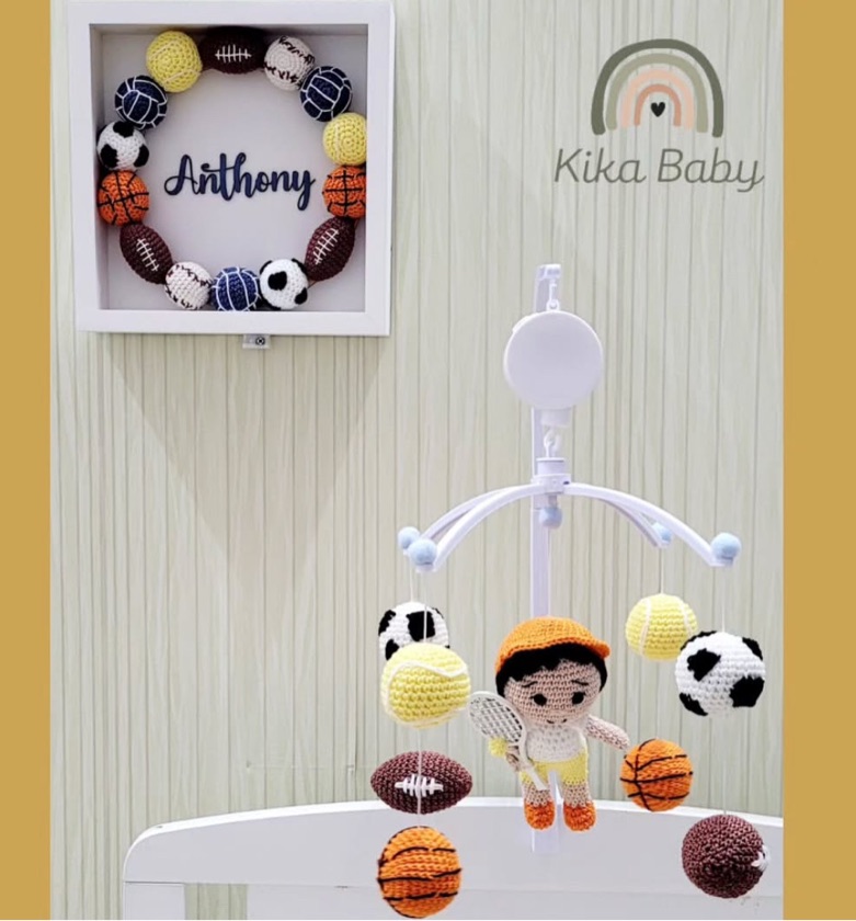 Kit amigurumi esporte