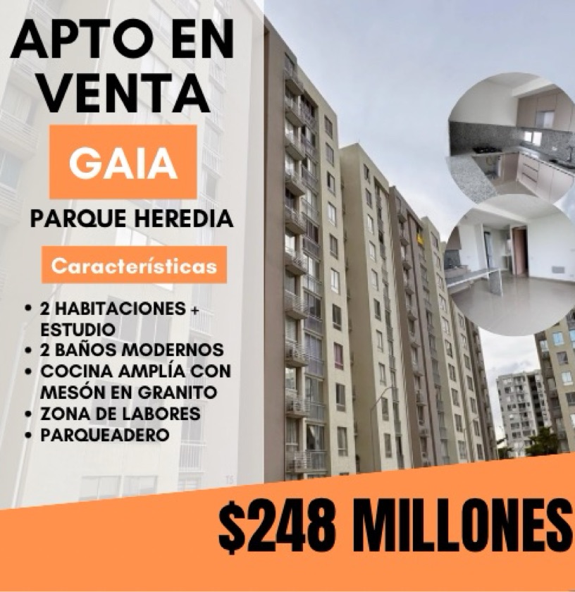APTO EN GAIA PARQUE HEREDIA