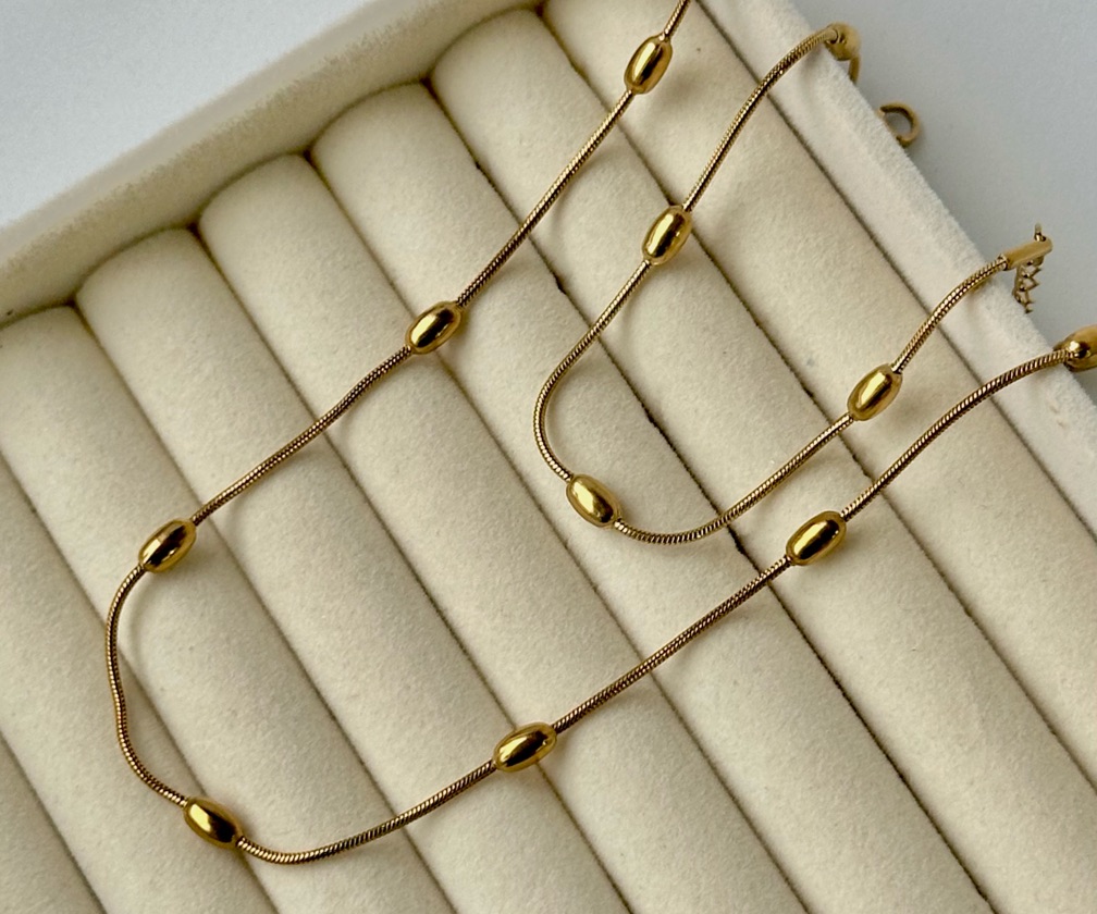 Conjunto colar + pulseira