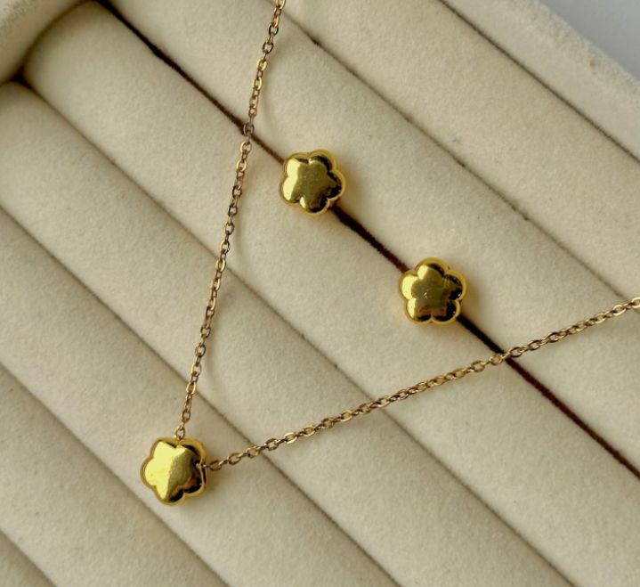 Conjunto Golden flower