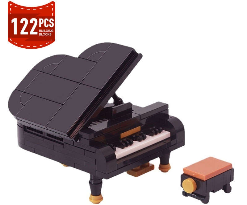 Piano tipo Lego con 122 piezas