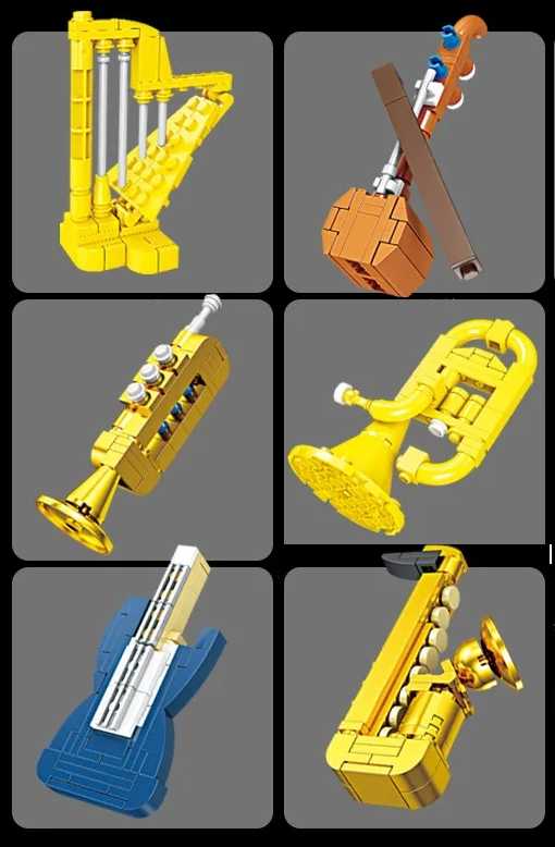 Colección Instrumentos tipo Lego