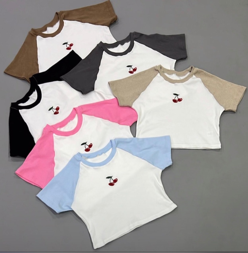 Camisetas cereza