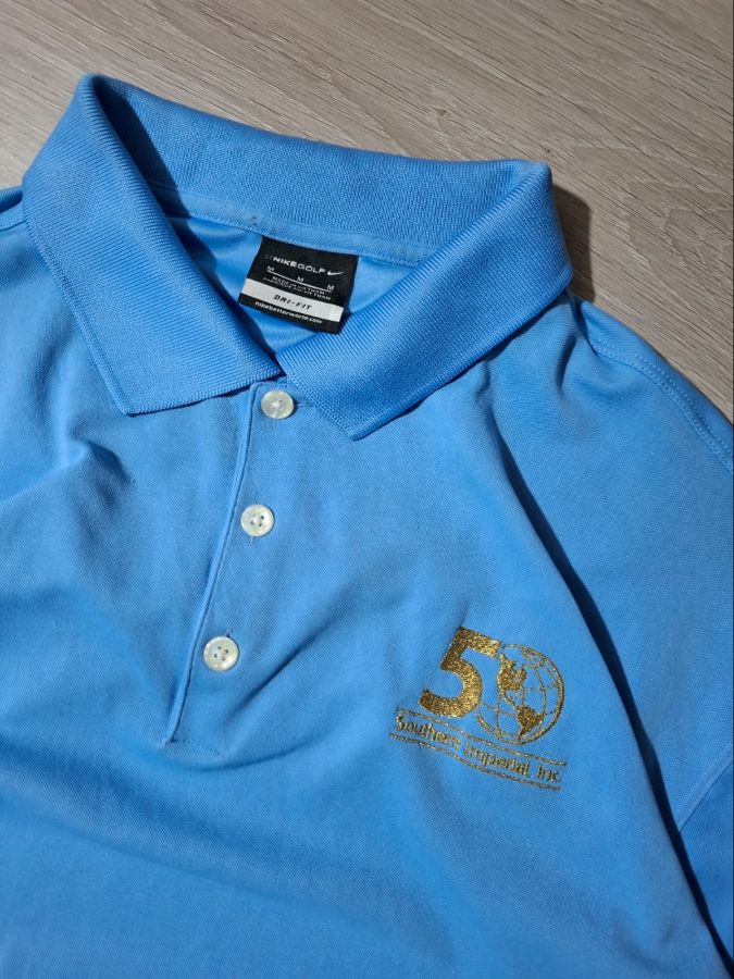 NikeGolf Sky-Blue Polo Shirt