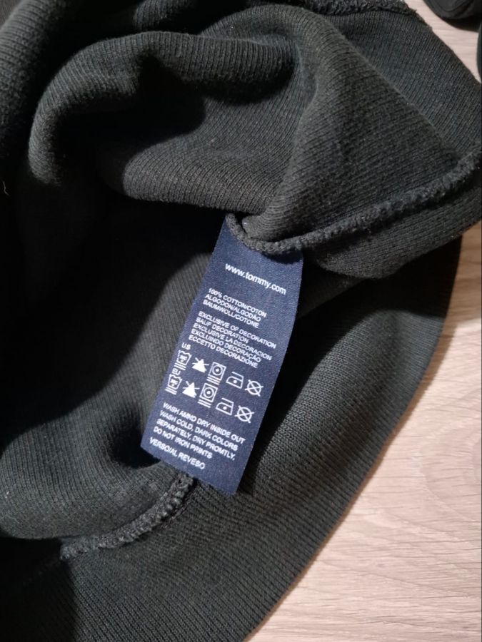 Tommy Hilfiger Black Flag Stripe Sweater