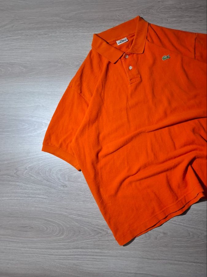 Lacoste Orange Polo Shirt
