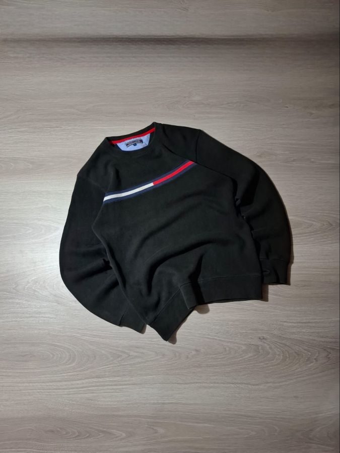 Tommy Hilfiger Black Flag Stripe Sweater