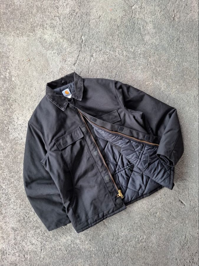 Carhartt Traditional Coat C55 BLK Y2K