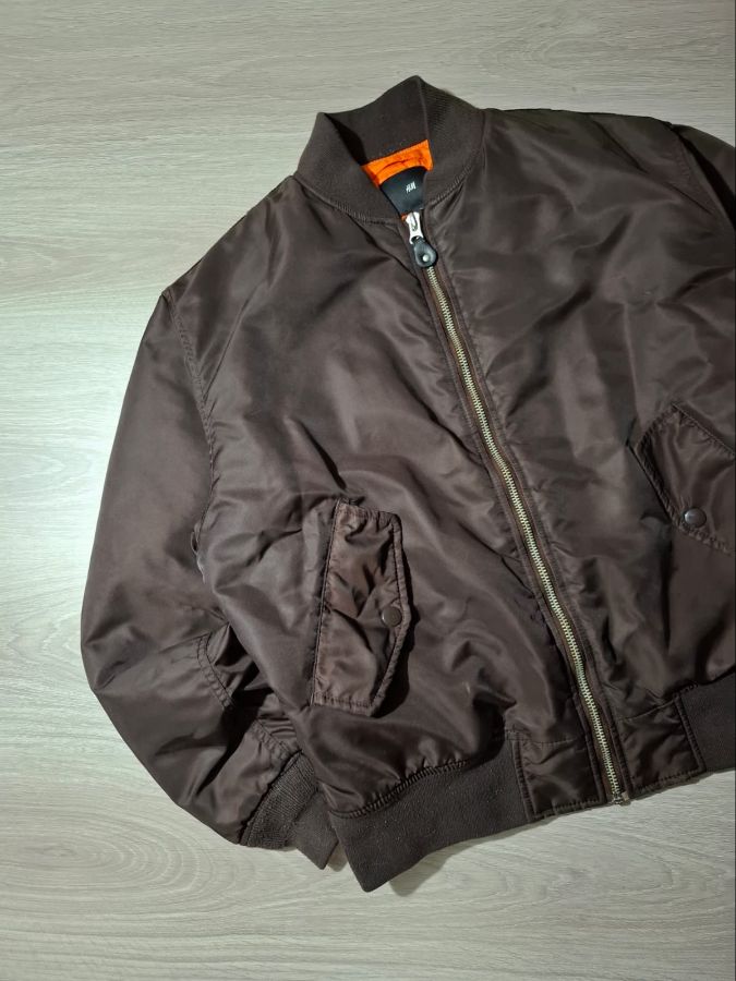 H&M Brown Bomber Jacket