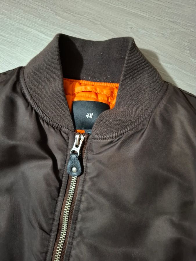 H&M Brown Bomber Jacket
