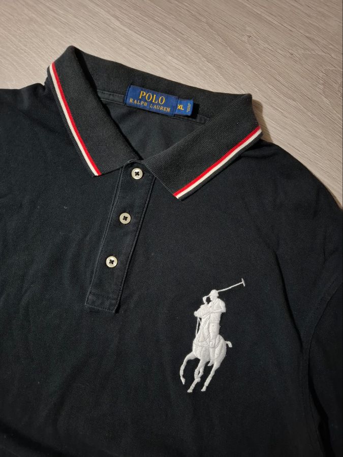 Polo Ralph Lauren Black Long Sleeve Classic Collar Shirt