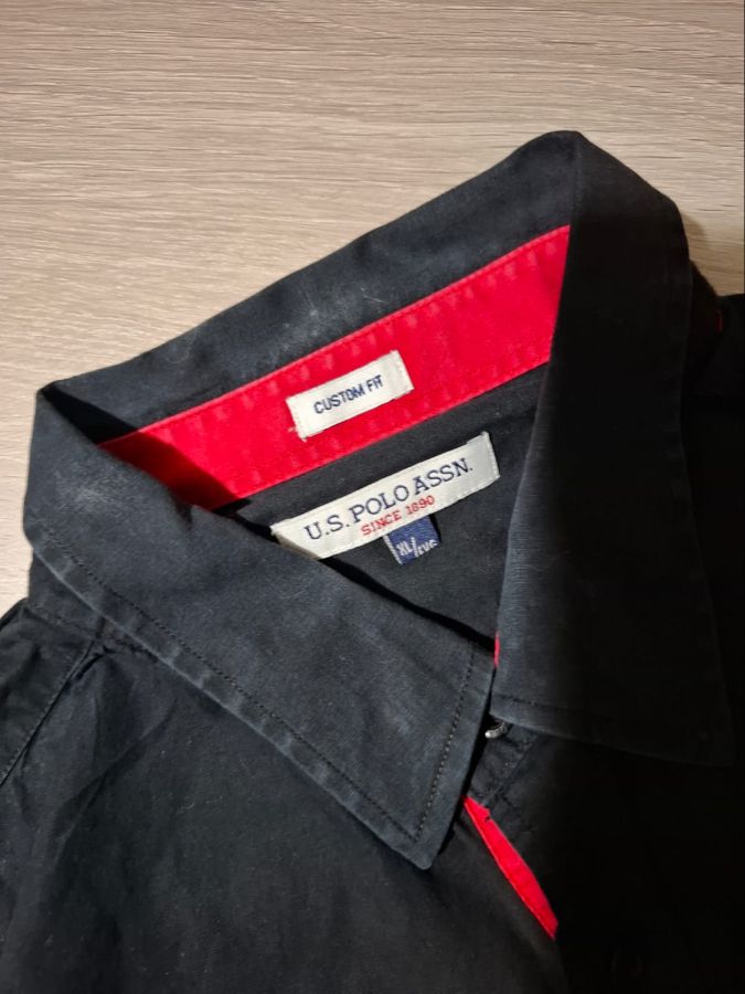 U.S. Polo Assn Black Button Down Shirt