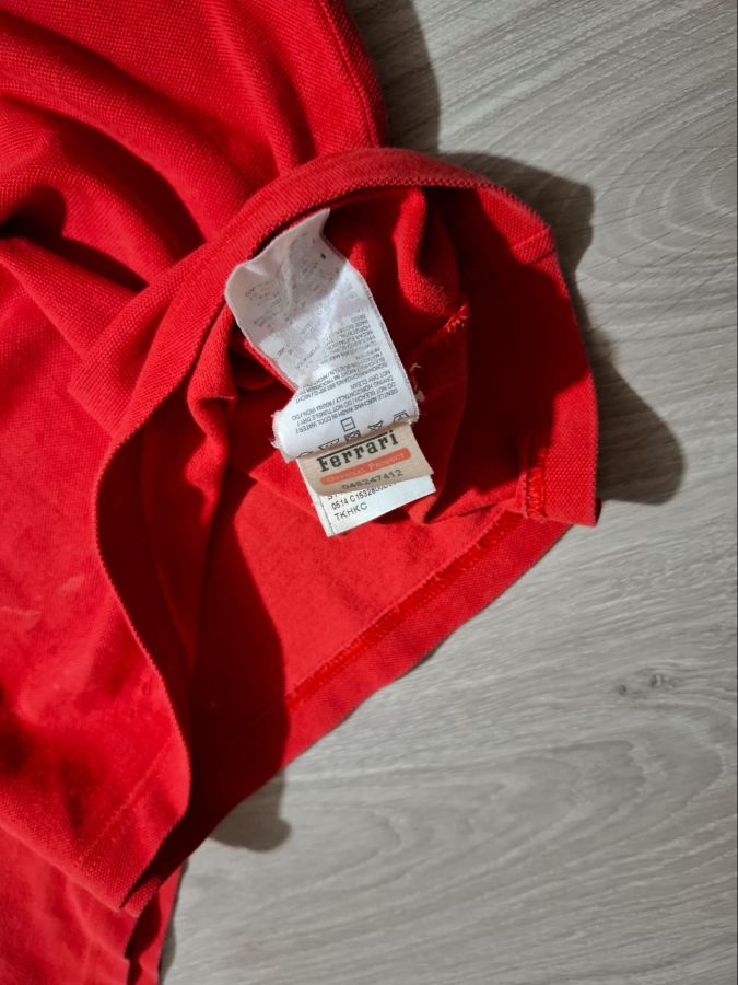 Puma Ferrari Tonal Red Polo