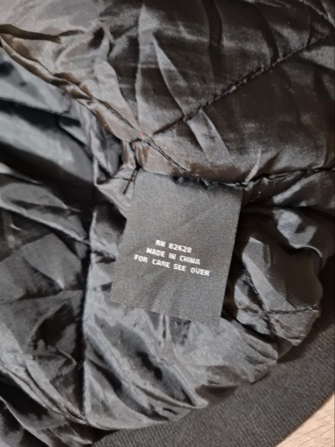 South Pole Black Bomber Jacket Youth Size