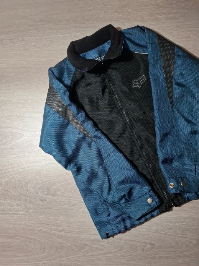 Fox Racing Tech Fleece-Lined Track Distressed Jacket