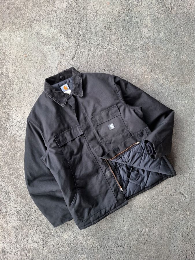 Carhartt Traditional Coat C55 BLK Y2K