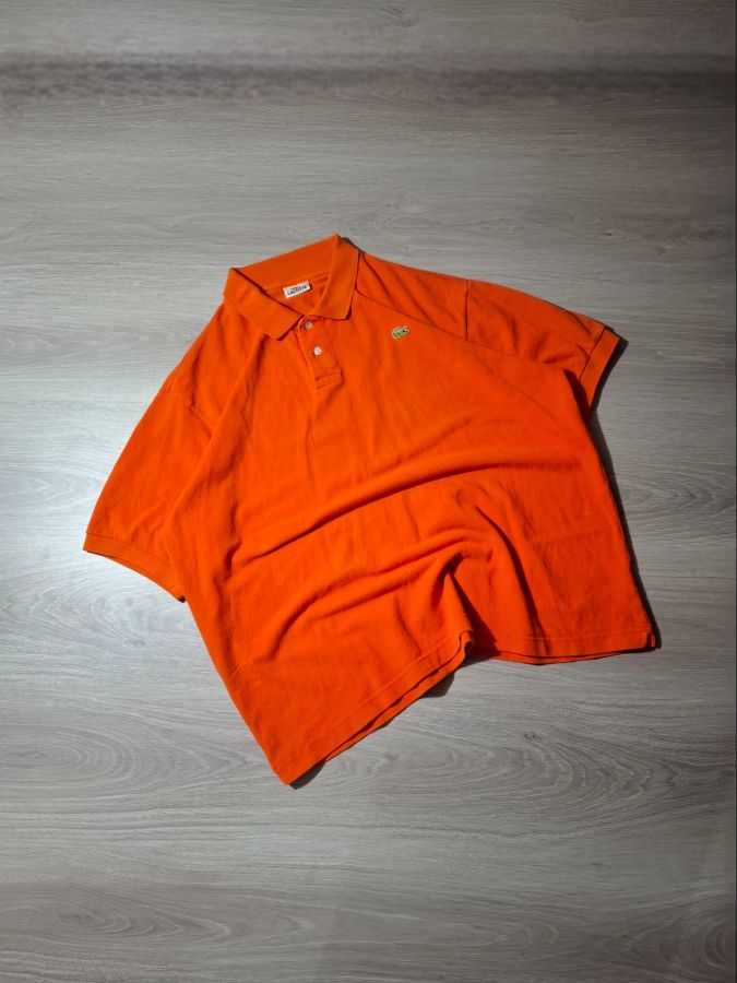 Lacoste Orange Polo Shirt