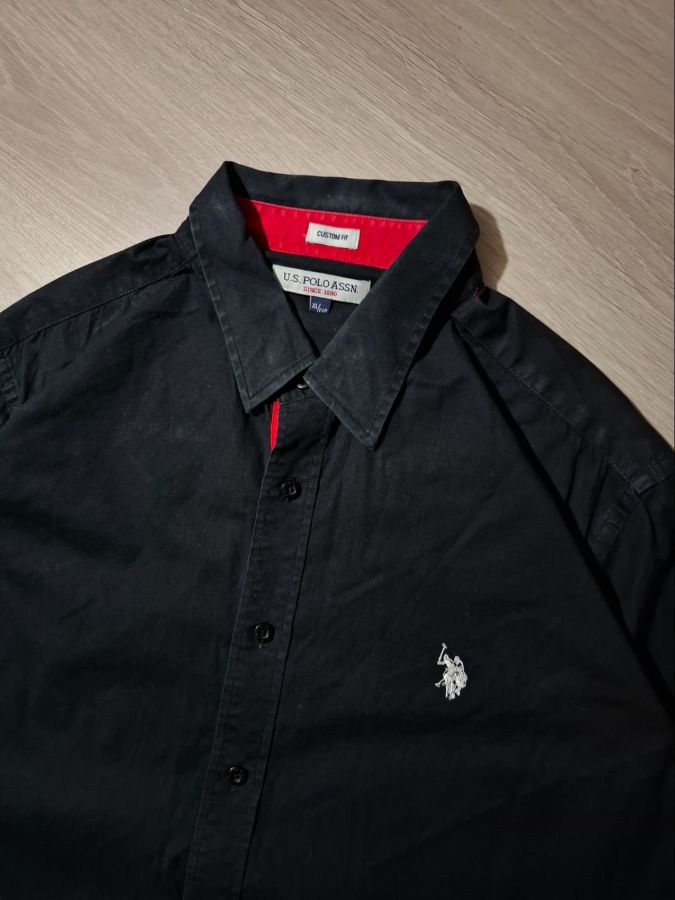 U.S. Polo Assn Black Button Down Shirt