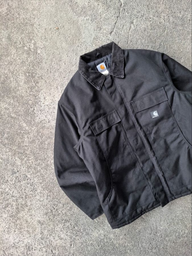 Carhartt Traditional Coat C55 BLK Y2K