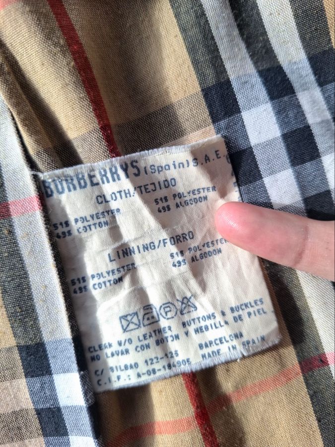 Burberrys' Trench Coat