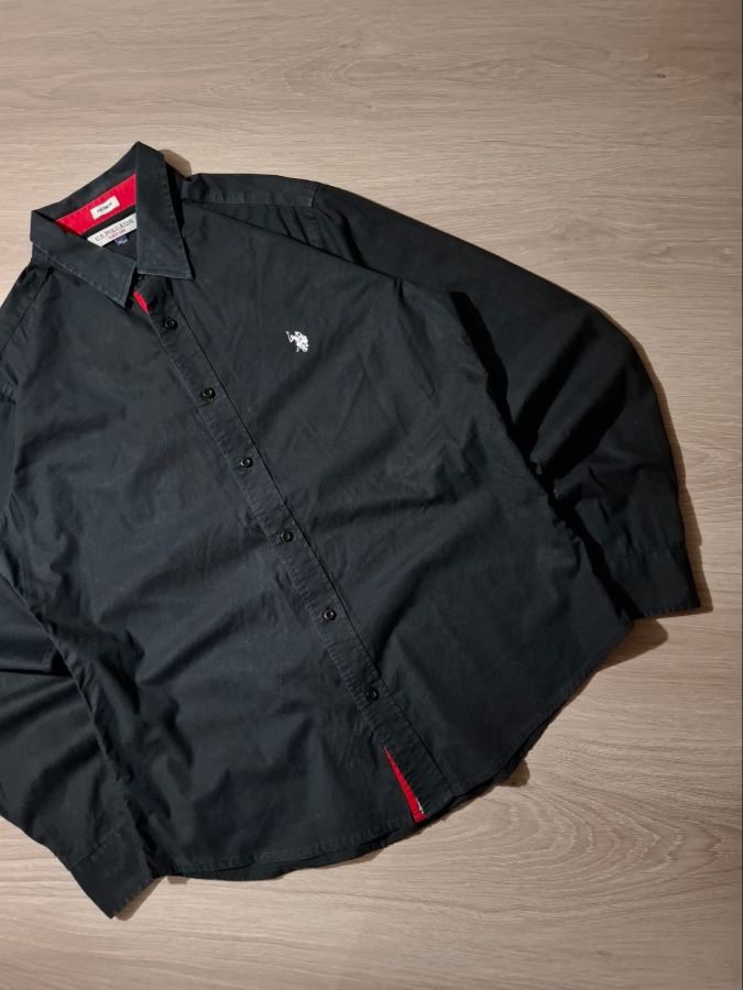 U.S. Polo Assn Black Button Down Shirt