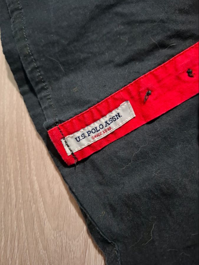U.S. Polo Assn Black Button Down Shirt
