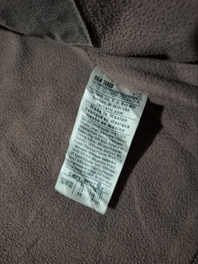 Carhartt Grey Full-Swing Twill Jacket