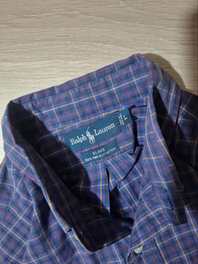 Ralph Lauren Long-Sleeve Plaid Shirt