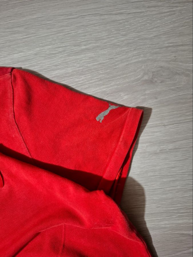 Puma Ferrari Tonal Red Polo