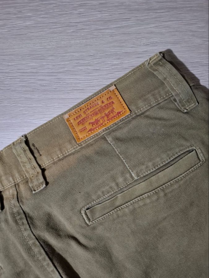 Levi Strauss & Co. Olive Canvas Workwear Pants