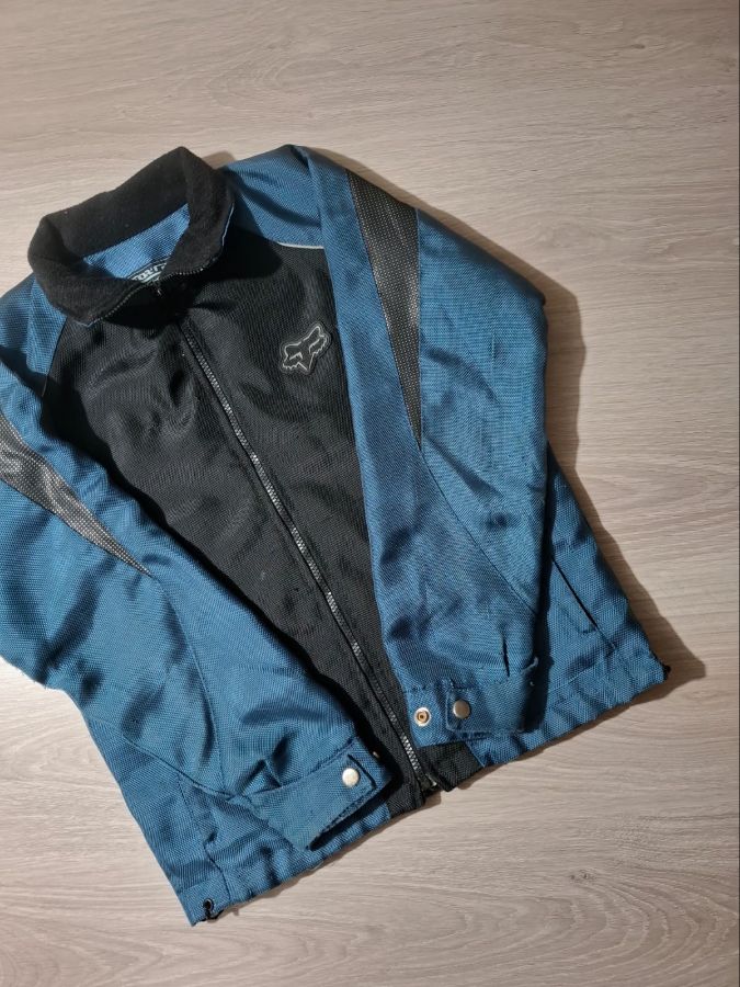 Fox Racing Tech Fleece-Lined Track Distressed Jacket