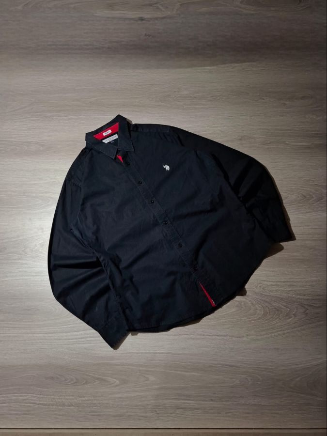 U.S. Polo Assn Black Button Down Shirt