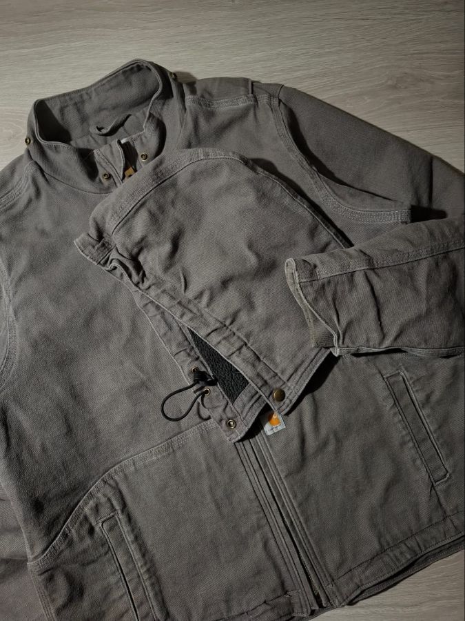 Carhartt Grey Full-Swing Twill Jacket