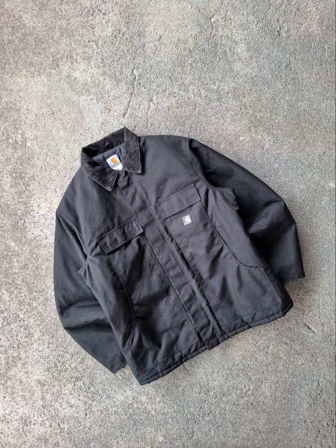 Carhartt Traditional Coat C55 BLK Y2K