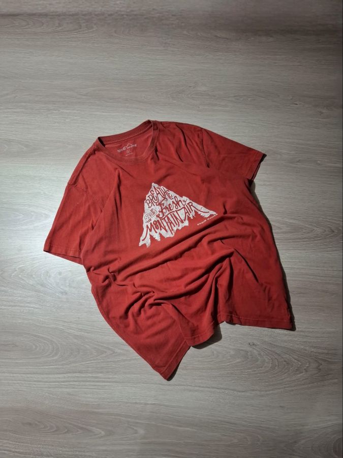 Eddie Bauer Breathe The Fresh Mountain Air T-shirt Tee
