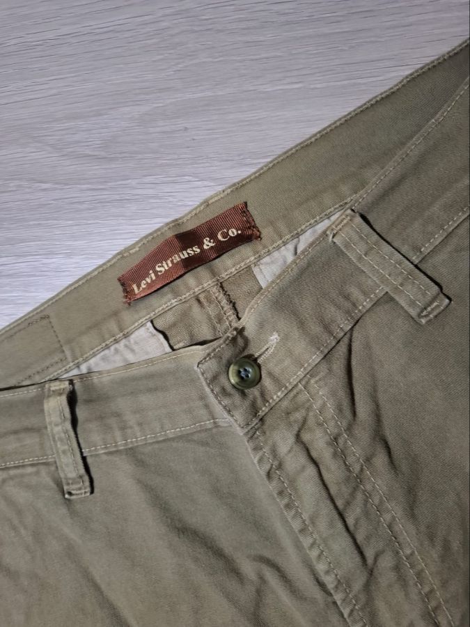 Levi Strauss & Co. Olive Canvas Workwear Pants