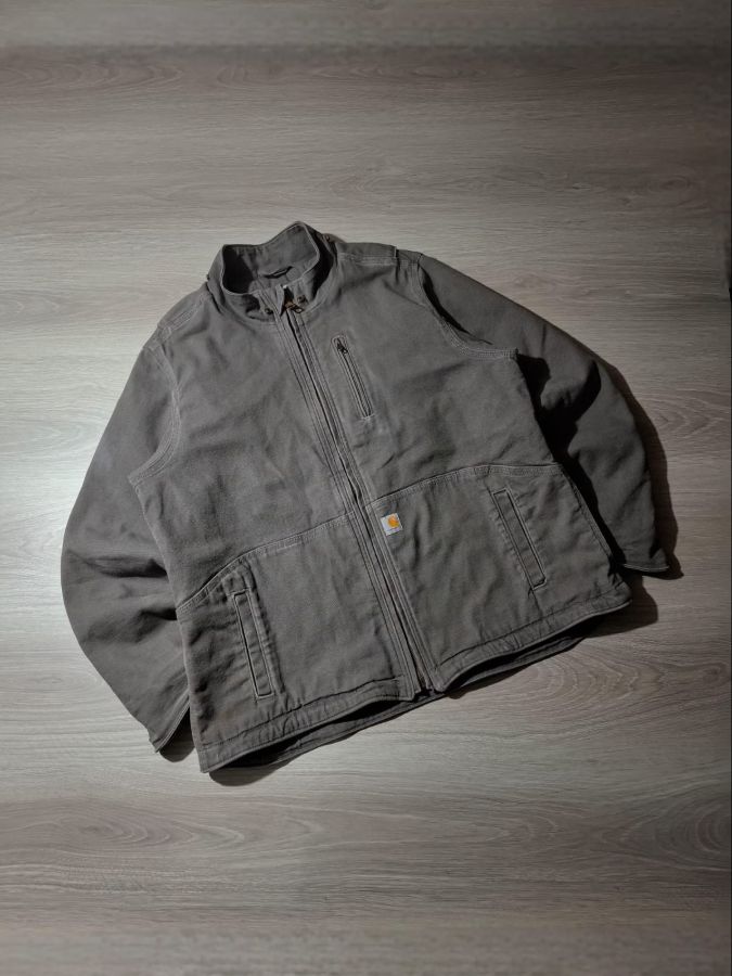 Carhartt Grey Full-Swing Twill Jacket