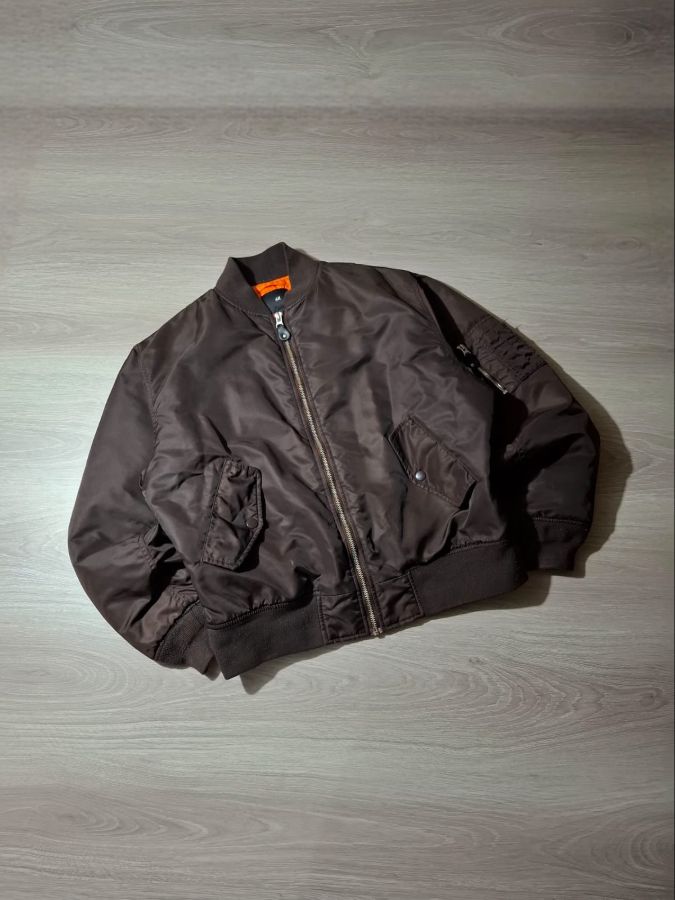 H&M Brown Bomber Jacket