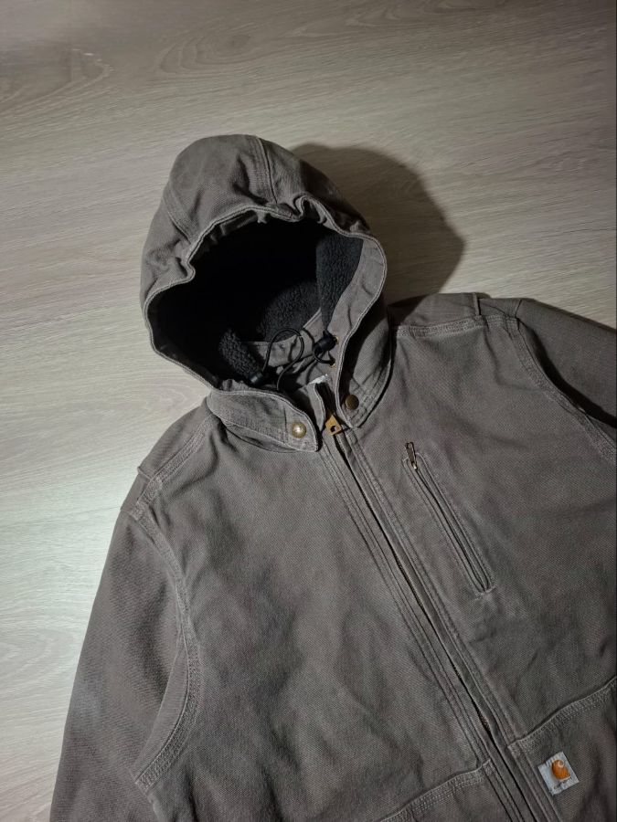 Carhartt Grey Full-Swing Twill Jacket