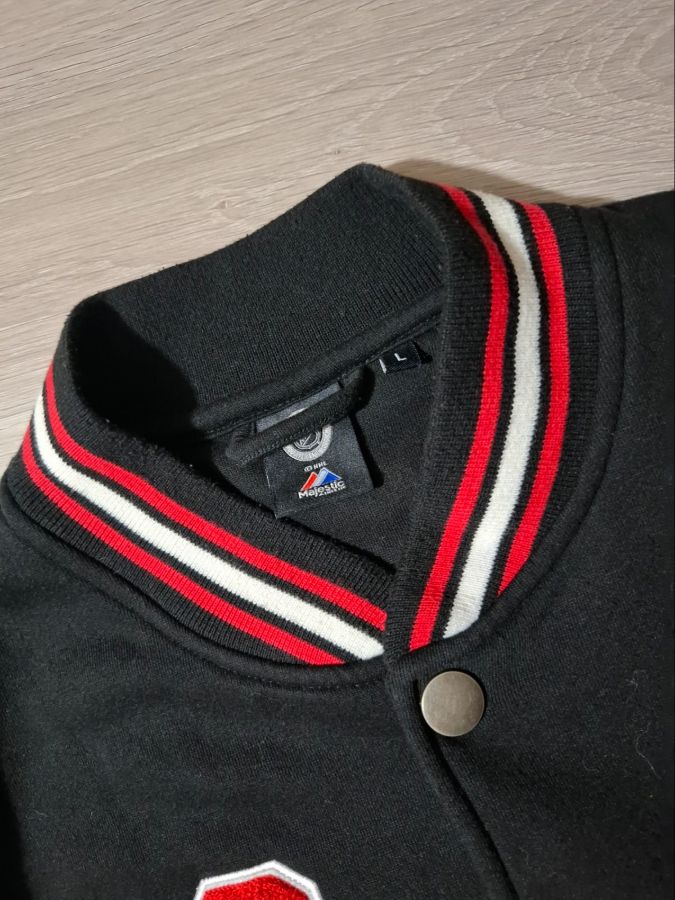 Chicago Blackhawks Northover Fleece Letterman Jacket