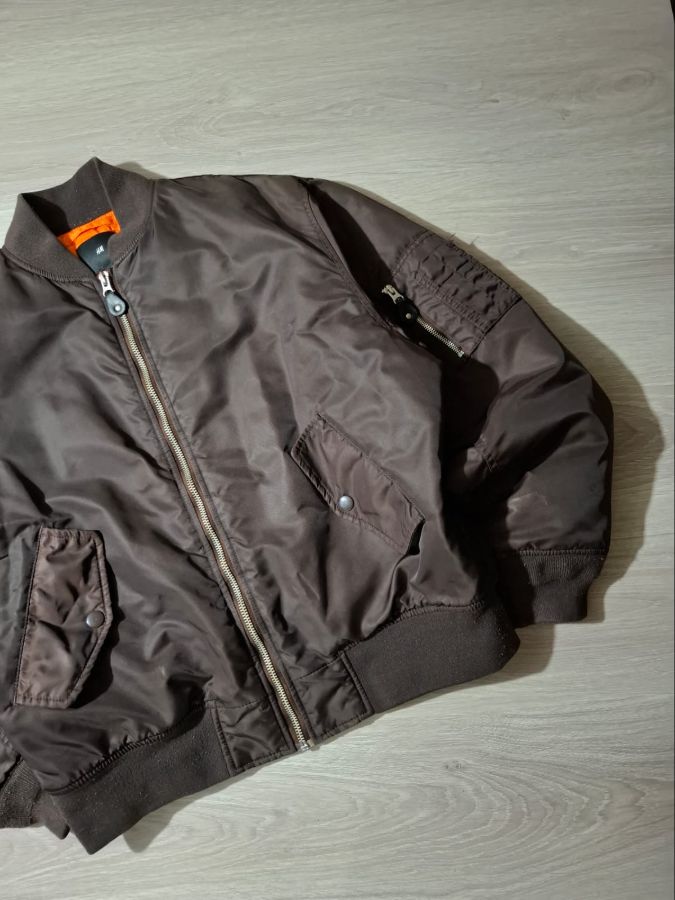 H&M Brown Bomber Jacket