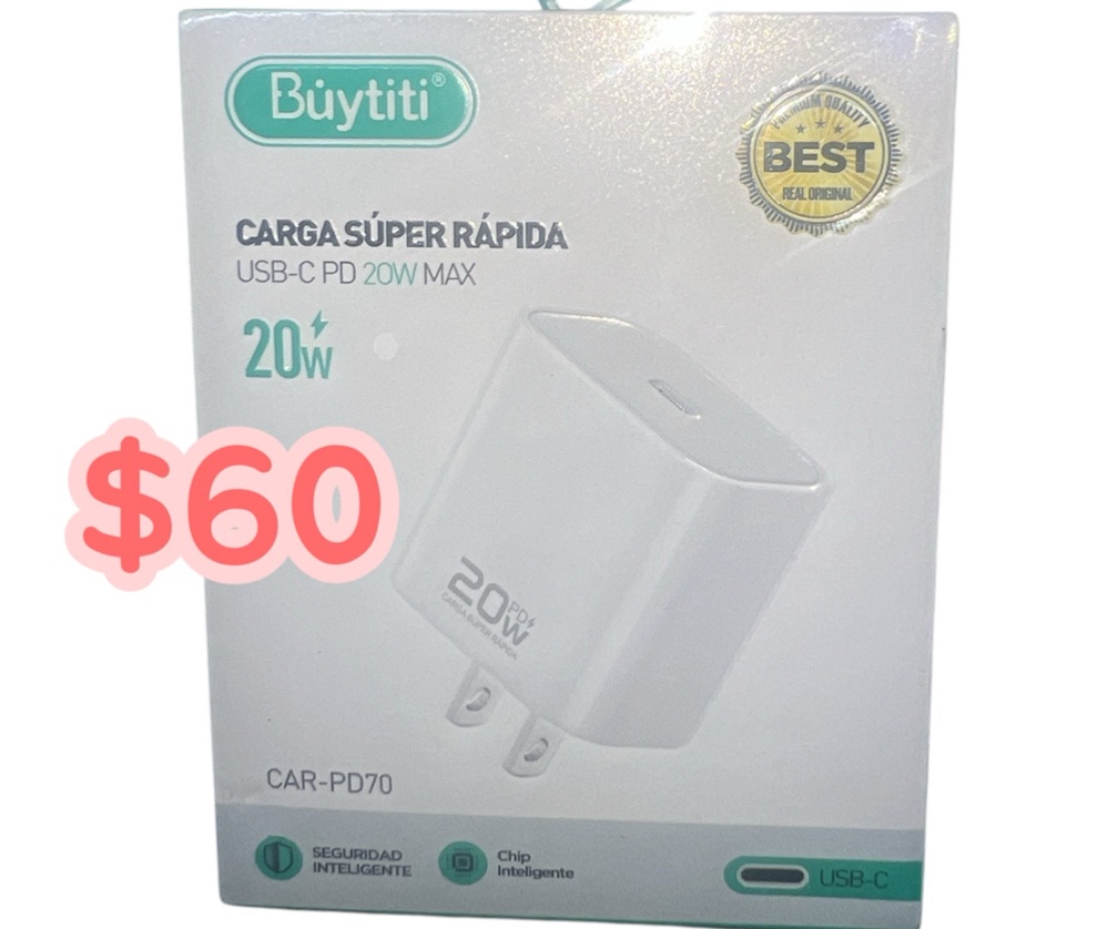Cubo 20W Tipo C CAR-PD70