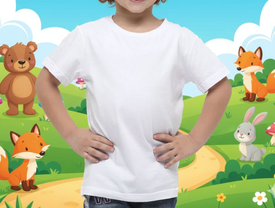 Camisa INFANTIL - Branca
