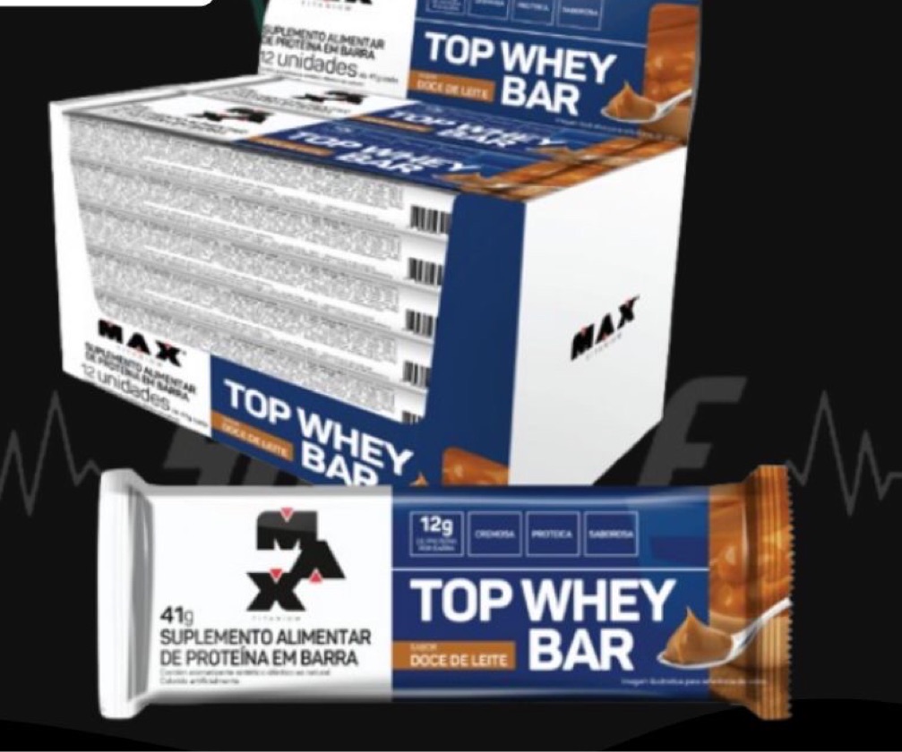 Barra de Proteína Doce de Leite - Max - 41g