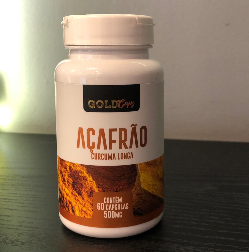 Açafrão 60 cápsulas - Gold caps